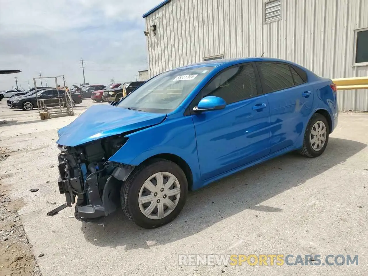 1 fotografías del automóvil dañado 3KPA24AD3NE485482 KIA RIO 2022