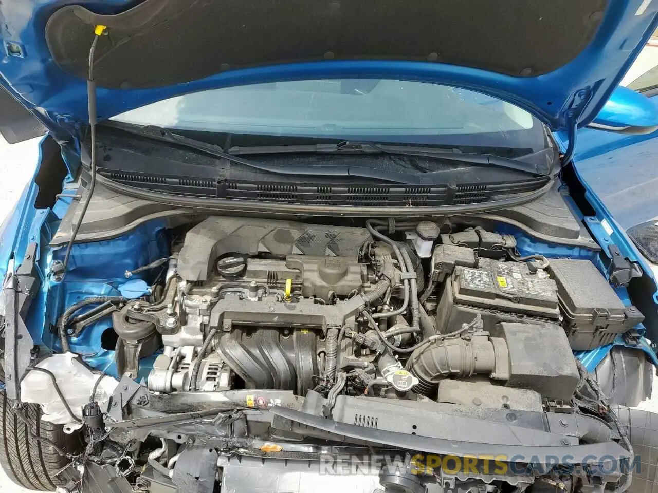 11 fotografías del automóvil dañado 3KPA24AD3NE485482 KIA RIO 2022