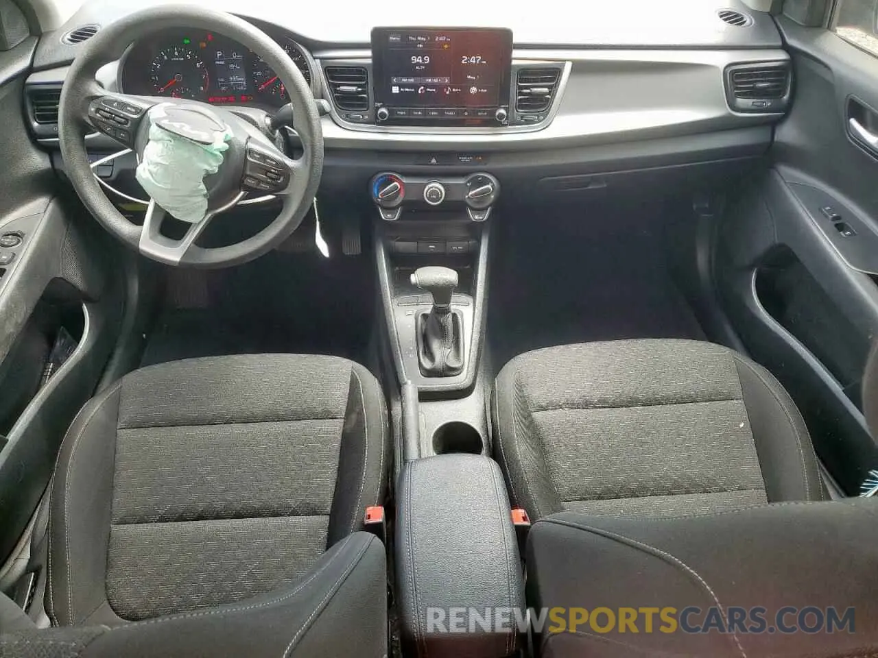 8 fotografías del automóvil dañado 3KPA24AD3NE485482 KIA RIO 2022
