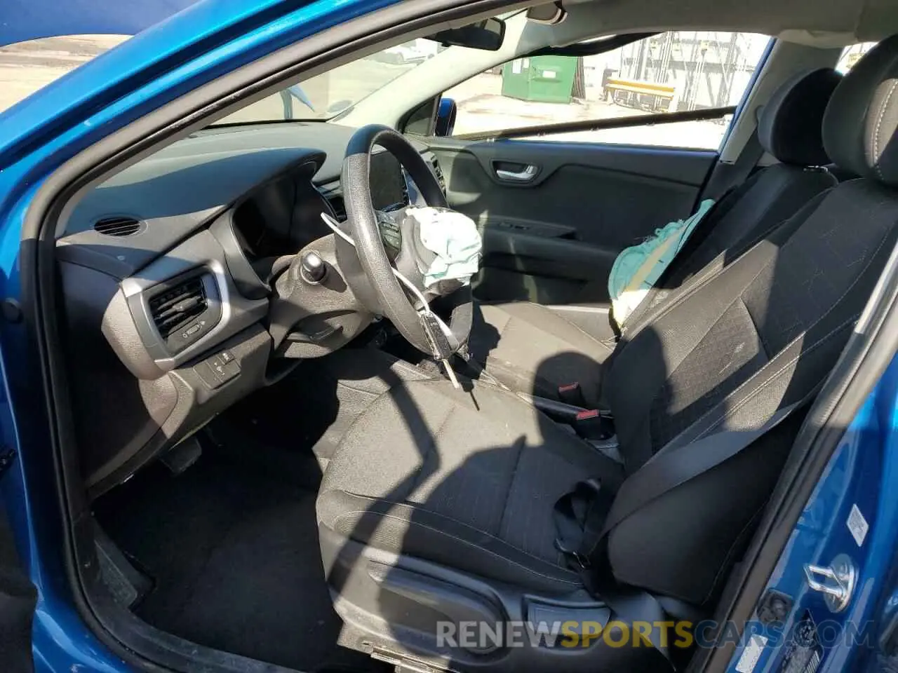 7 fotografías del automóvil dañado 3KPA24AD4NE431186 KIA RIO 2022