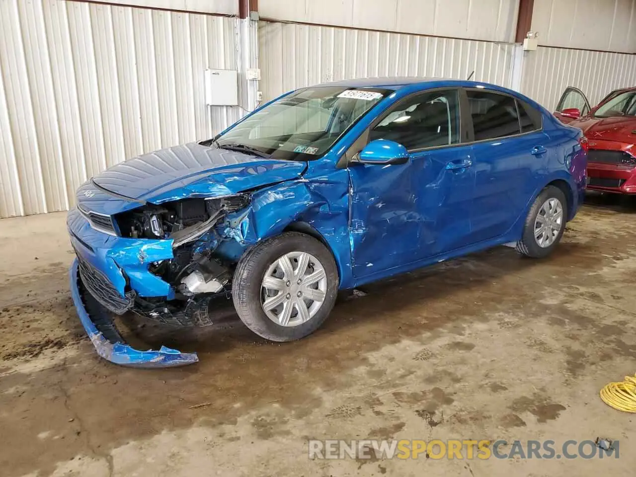 1 fotografías del automóvil dañado 3KPA24AD4NE452586 KIA RIO 2022
