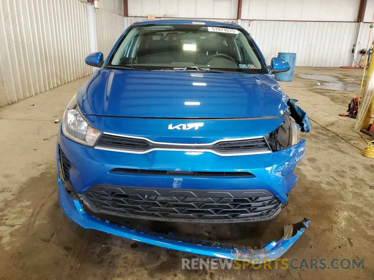 5 fotografías del automóvil dañado 3KPA24AD4NE452586 KIA RIO 2022