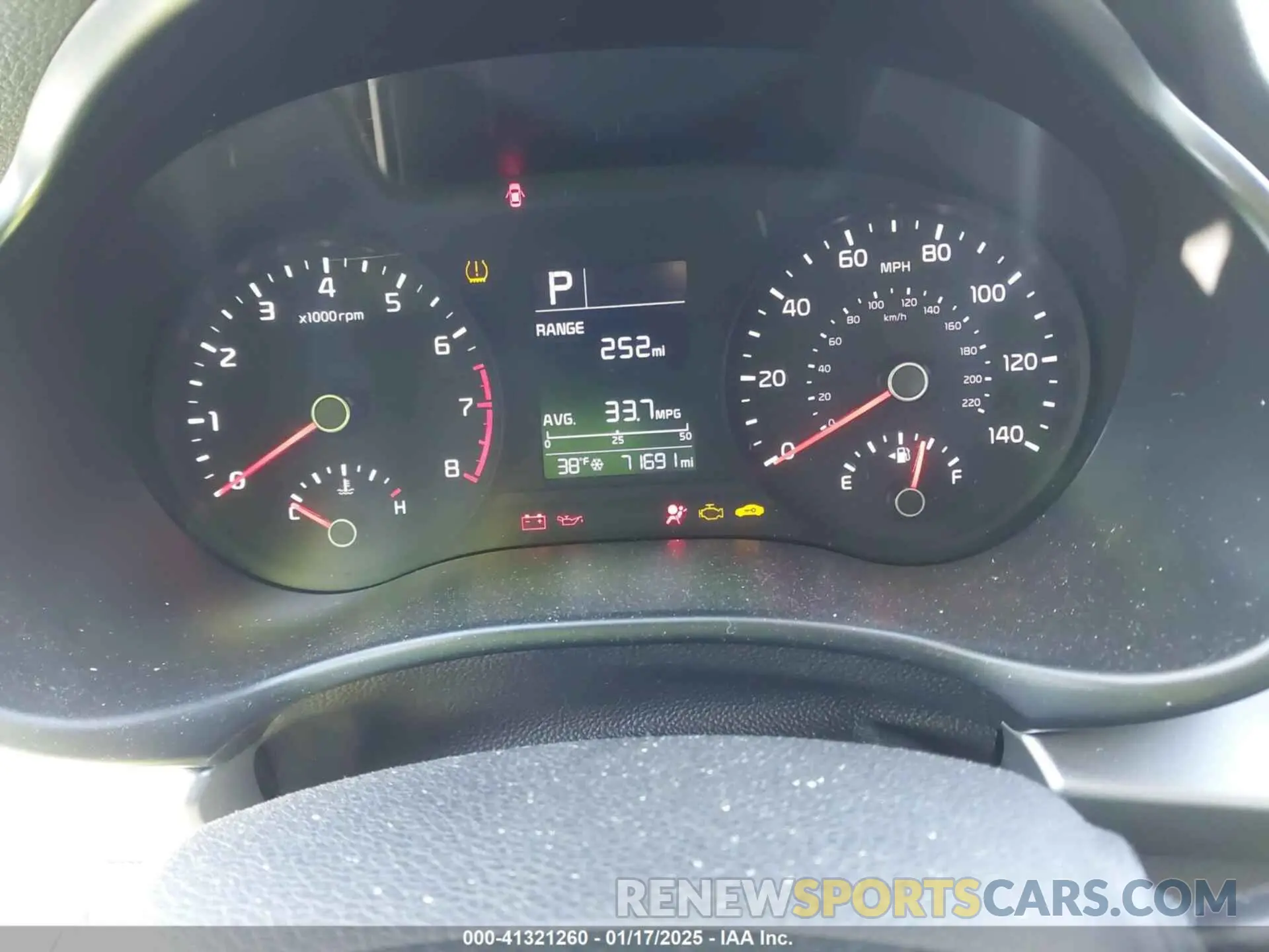 7 fotografías del automóvil dañado 3KPA24AD4NE478556 KIA RIO 2022