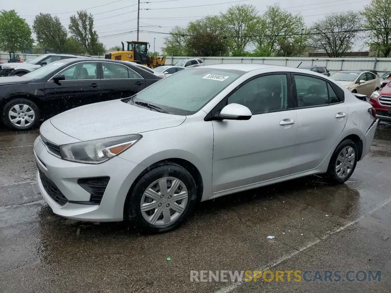 1 fotografías del automóvil dañado 3KPA24AD4NE480131 KIA RIO 2022