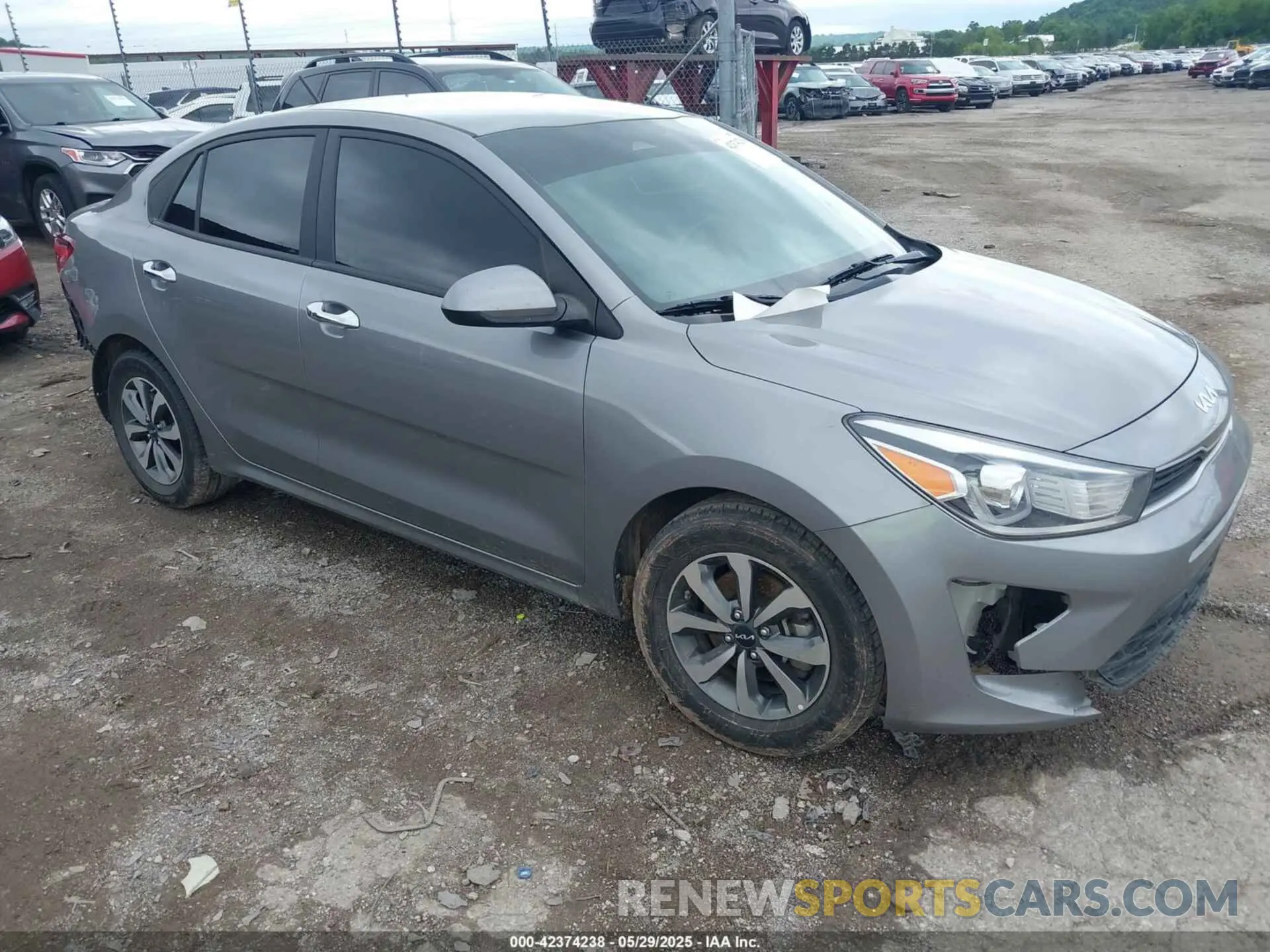 1 fotografías del automóvil dañado 3KPA24AD4NE481215 KIA RIO 2022