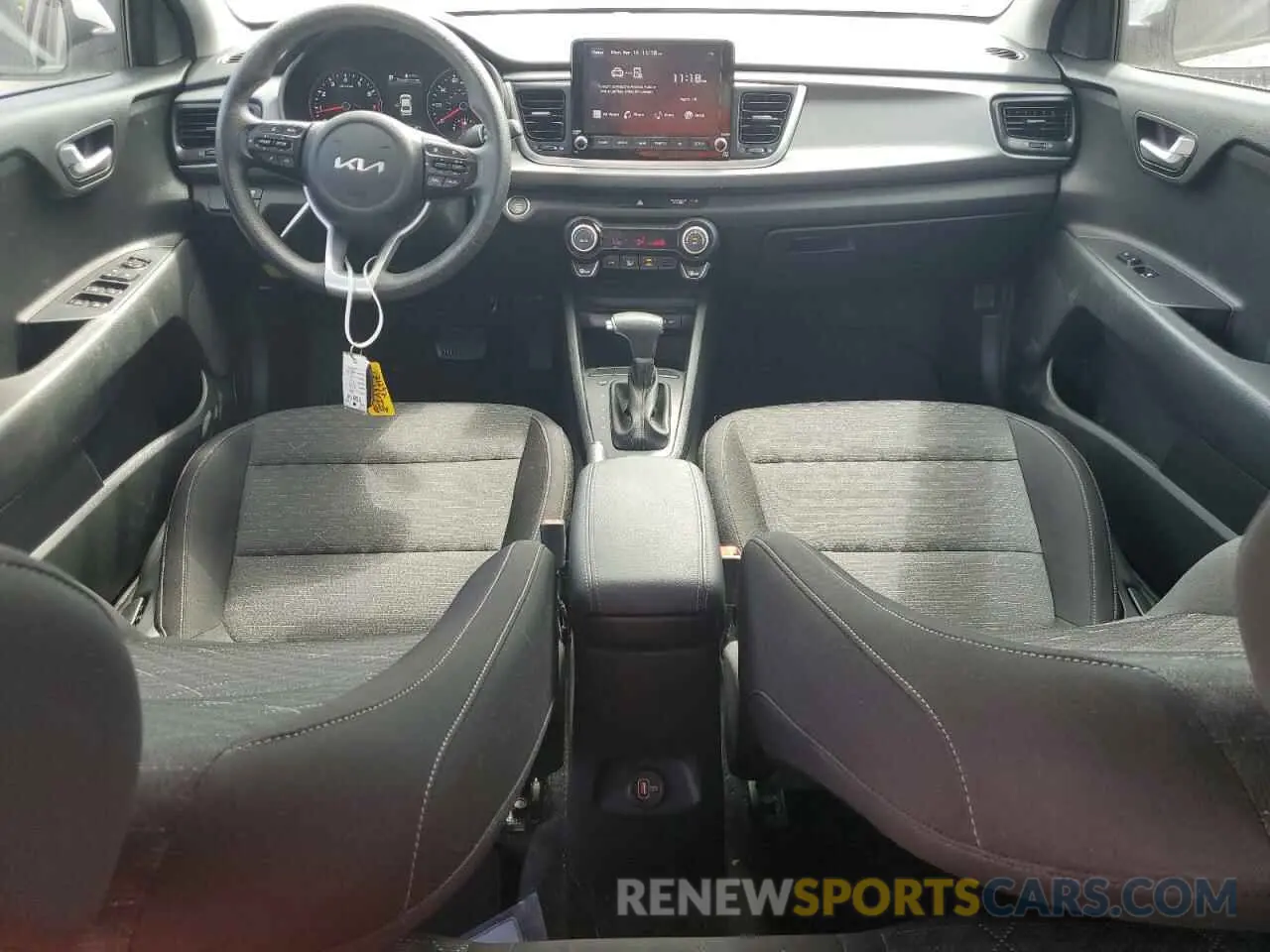 8 fotografías del automóvil dañado 3KPA24AD4NE481280 KIA RIO 2022