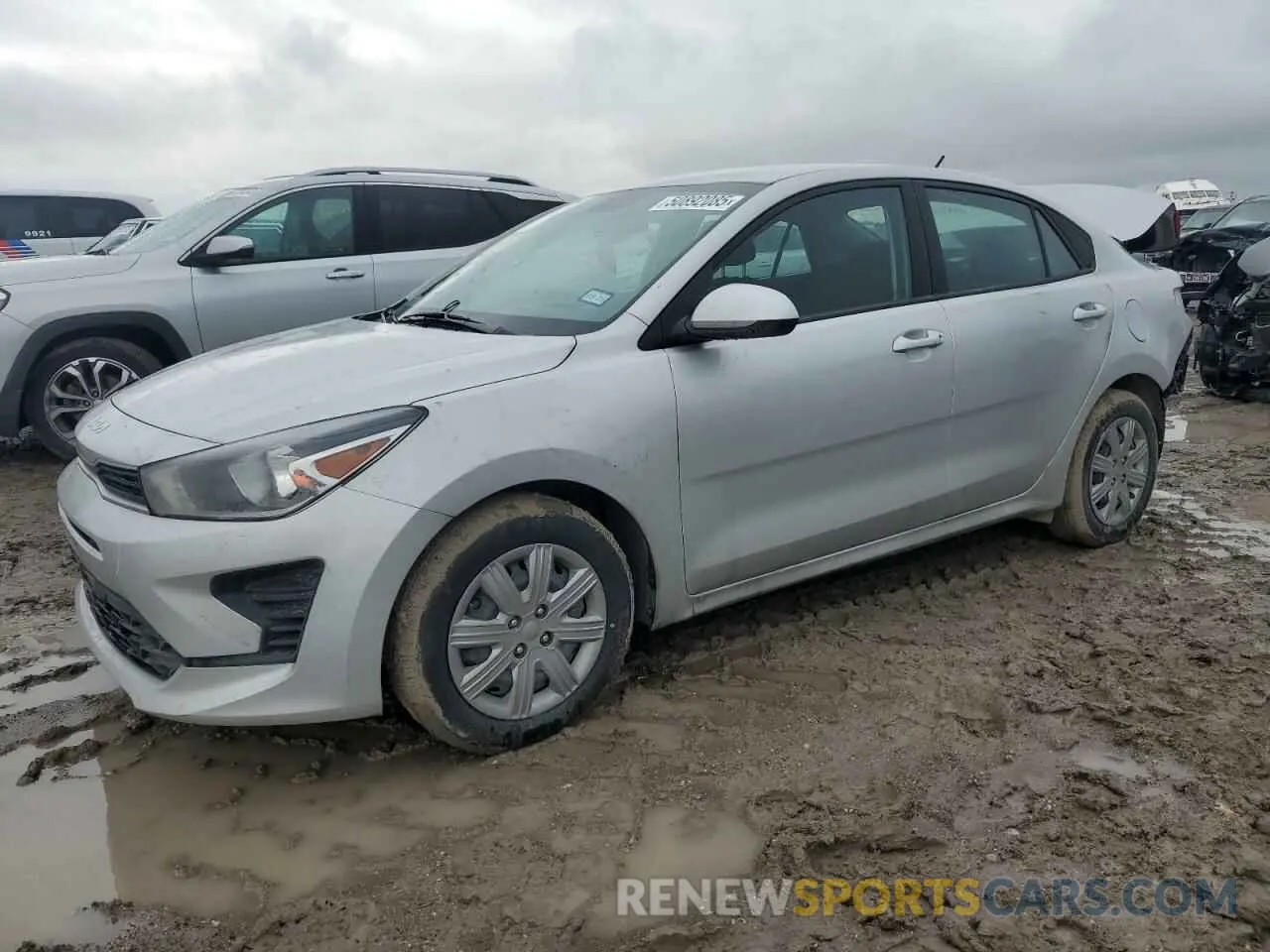 1 fotografías del automóvil dañado 3KPA24AD4NE486009 KIA RIO 2022