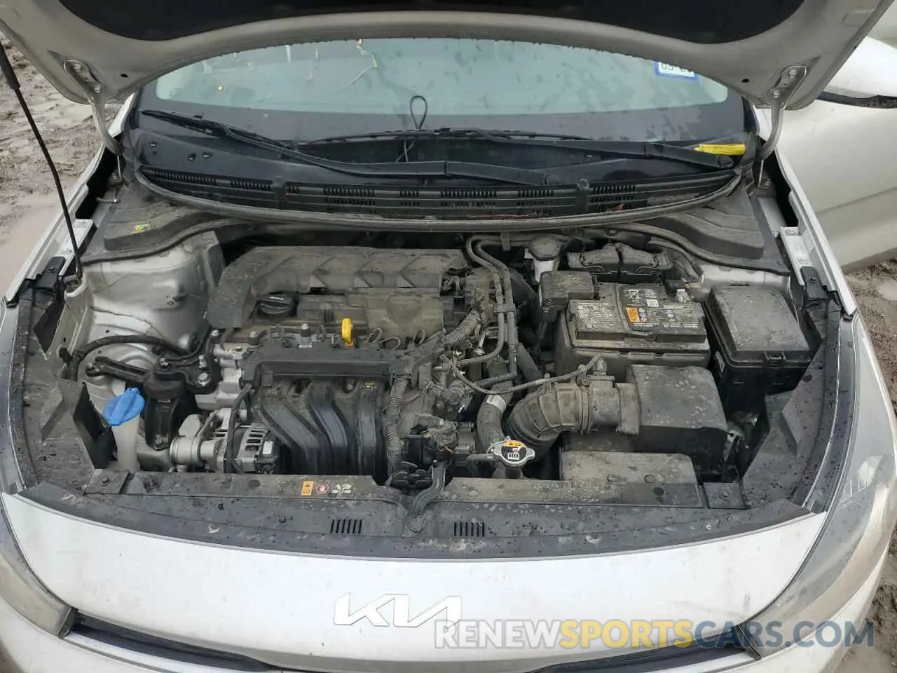 11 fotografías del automóvil dañado 3KPA24AD4NE486009 KIA RIO 2022