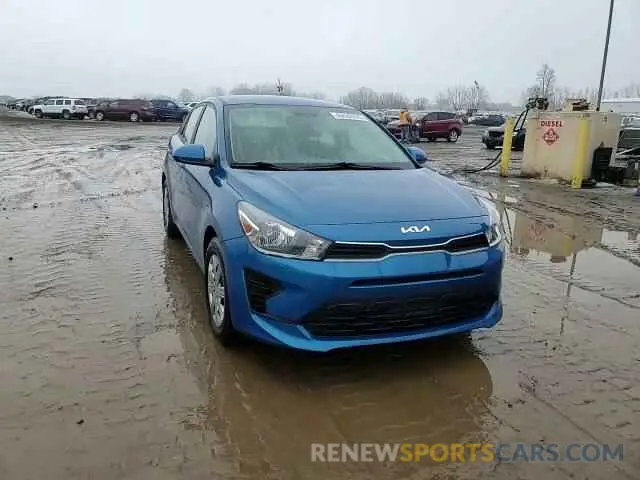 13 fotografías del automóvil dañado 3KPA24AD4NE507442 KIA RIO 2022