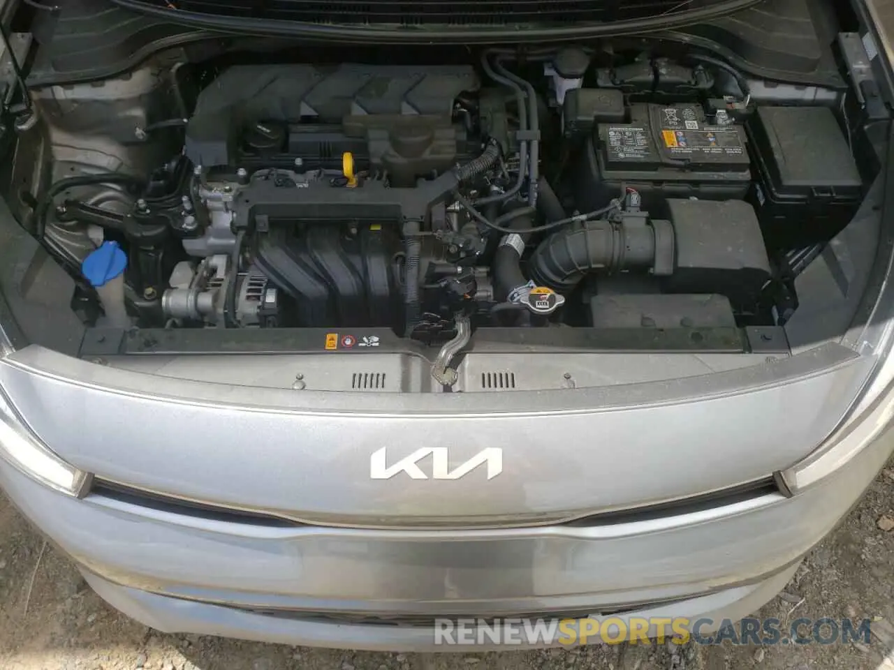 11 fotografías del automóvil dañado 3KPA24AD5NE432542 KIA RIO 2022