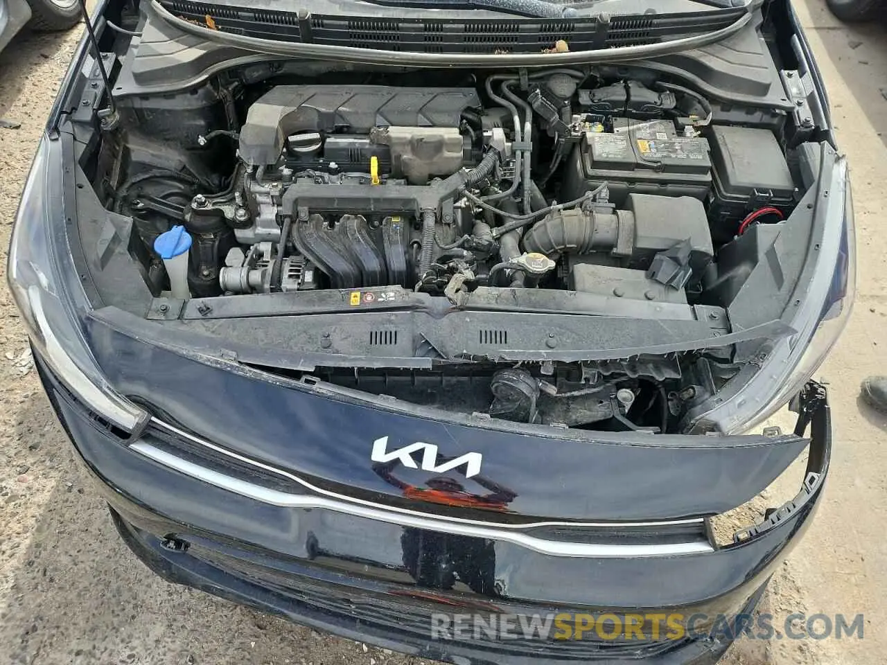 13 fotografías del automóvil dañado 3KPA24AD6NE445249 KIA RIO 2022