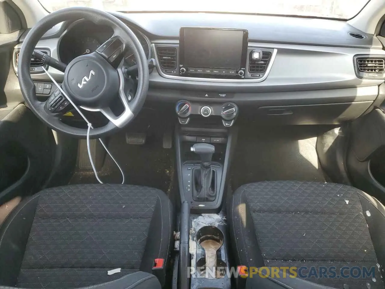 8 fotografías del automóvil dañado 3KPA24AD6NE445249 KIA RIO 2022