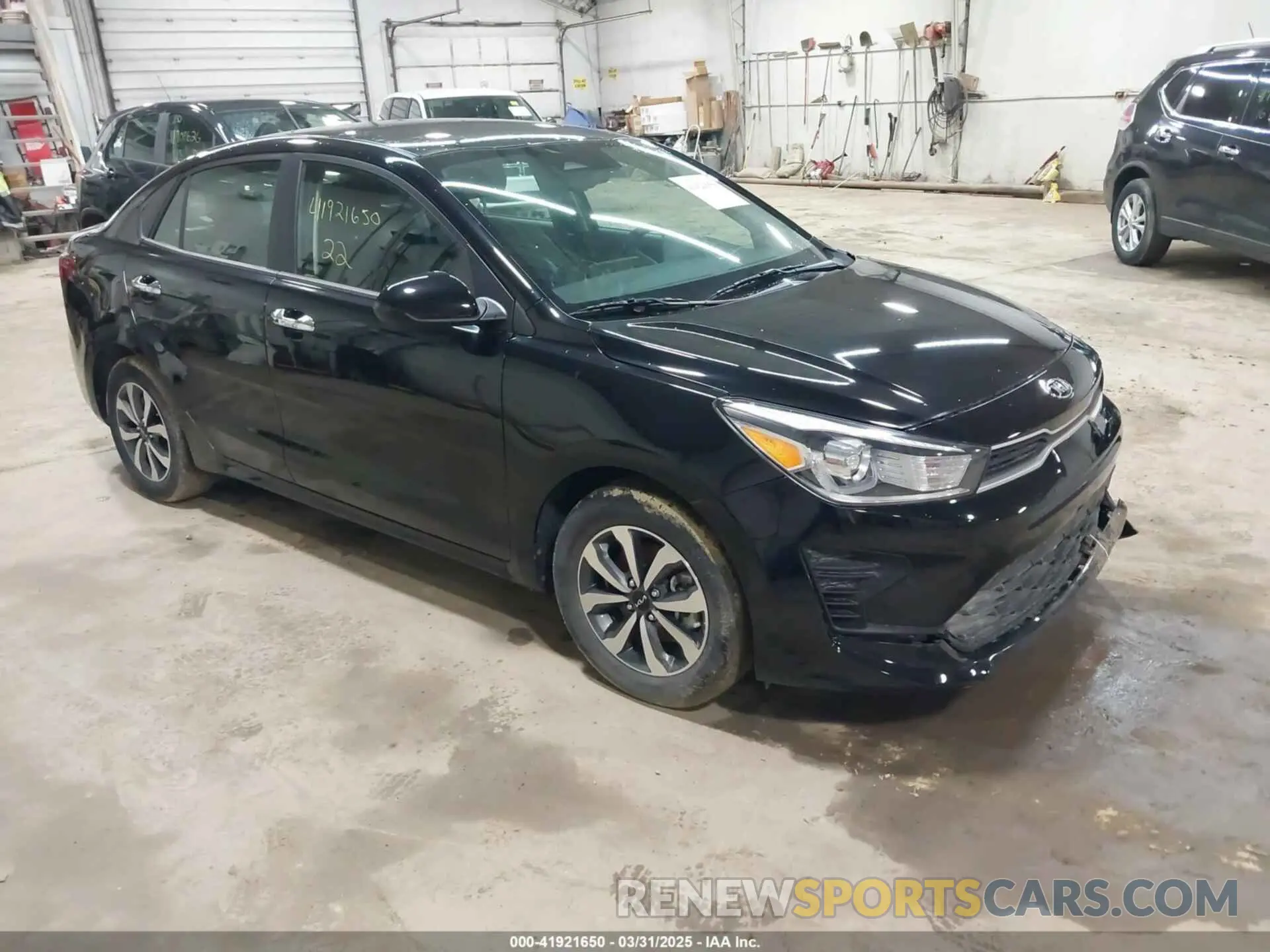 1 fotografías del automóvil dañado 3KPA24AD6NE454842 KIA RIO 2022