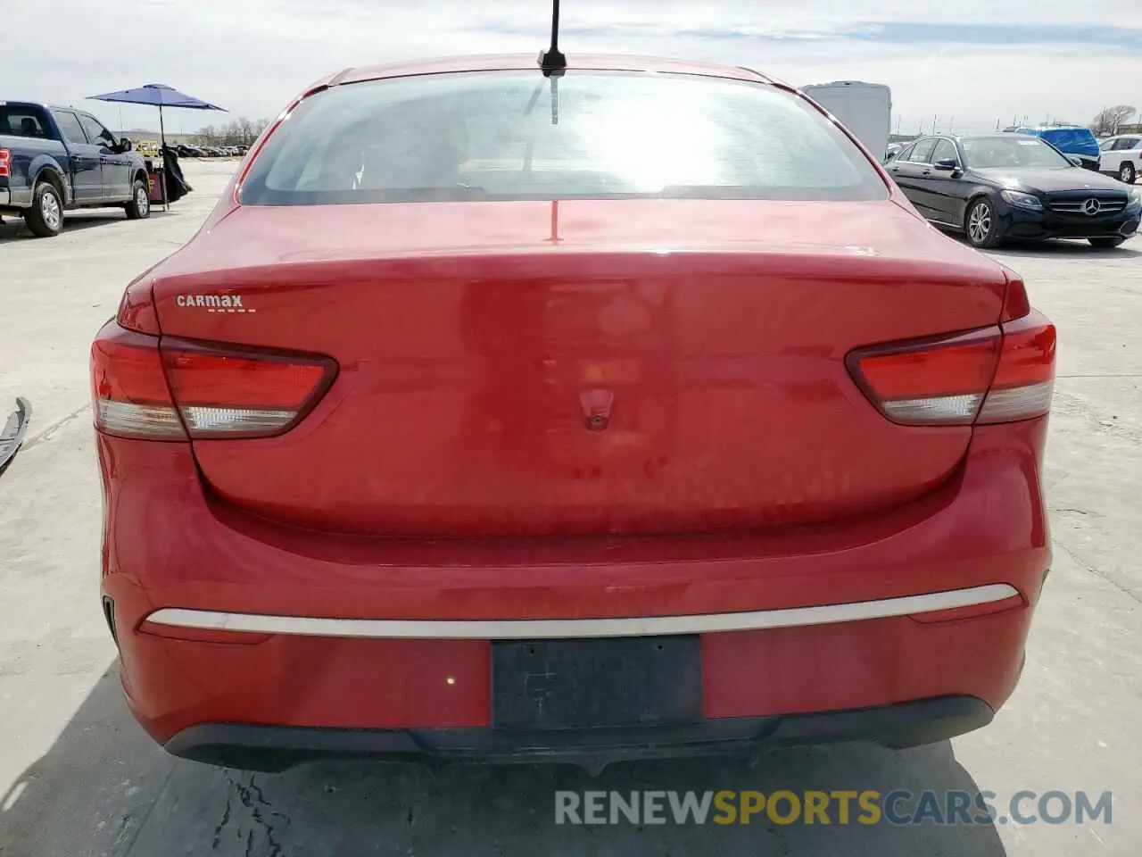 6 fotografías del automóvil dañado 3KPA24AD6NE463976 KIA RIO 2022