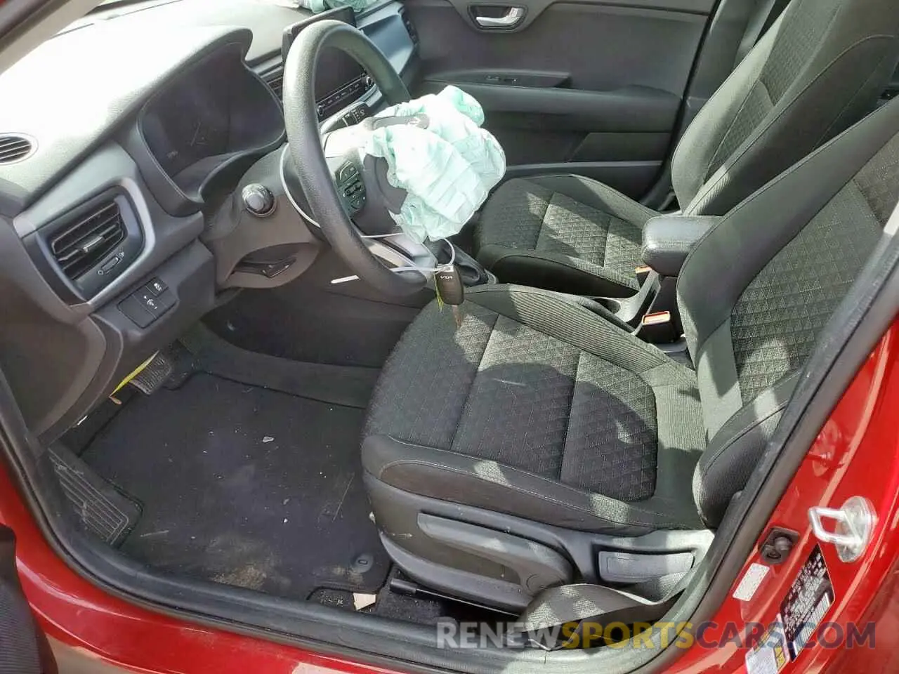 7 fotografías del automóvil dañado 3KPA24AD6NE463976 KIA RIO 2022