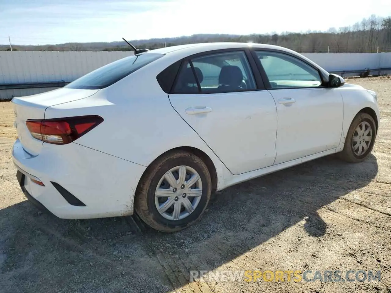 3 fotografías del automóvil dañado 3KPA24AD6NE476064 KIA RIO 2022