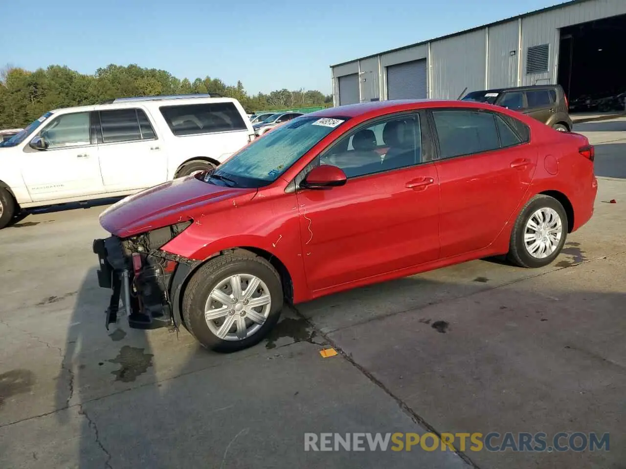 1 fotografías del automóvil dañado 3KPA24AD7NE439511 KIA RIO 2022