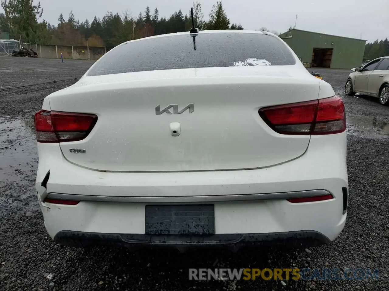 6 fotografías del automóvil dañado 3KPA24AD7NE448158 KIA RIO 2022