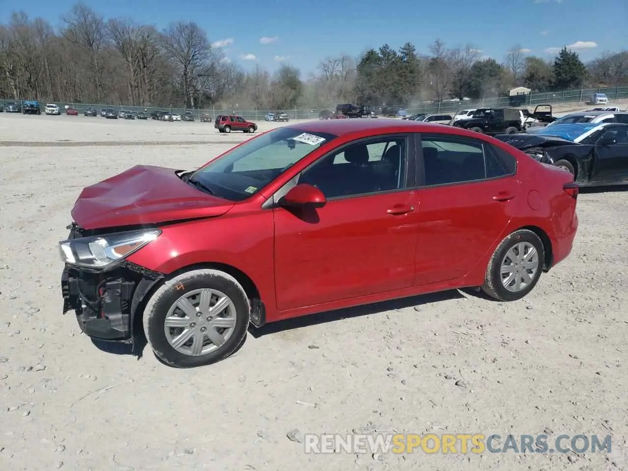1 fotografías del automóvil dañado 3KPA24AD7NE474758 KIA RIO 2022