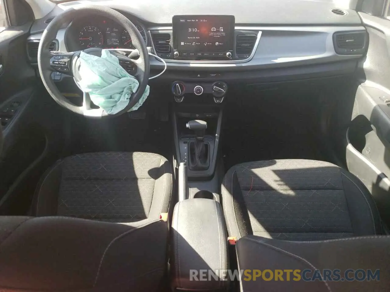 8 fotografías del automóvil dañado 3KPA24AD7NE474758 KIA RIO 2022