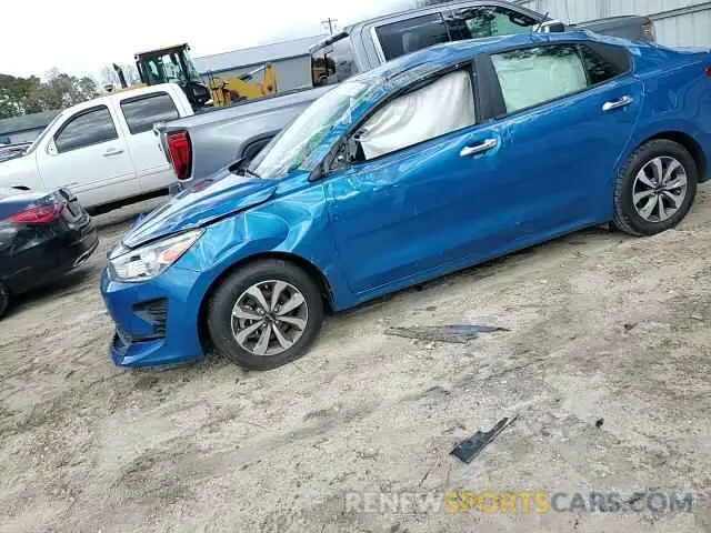 11 fotografías del automóvil dañado 3KPA24AD7NE481564 KIA RIO 2022