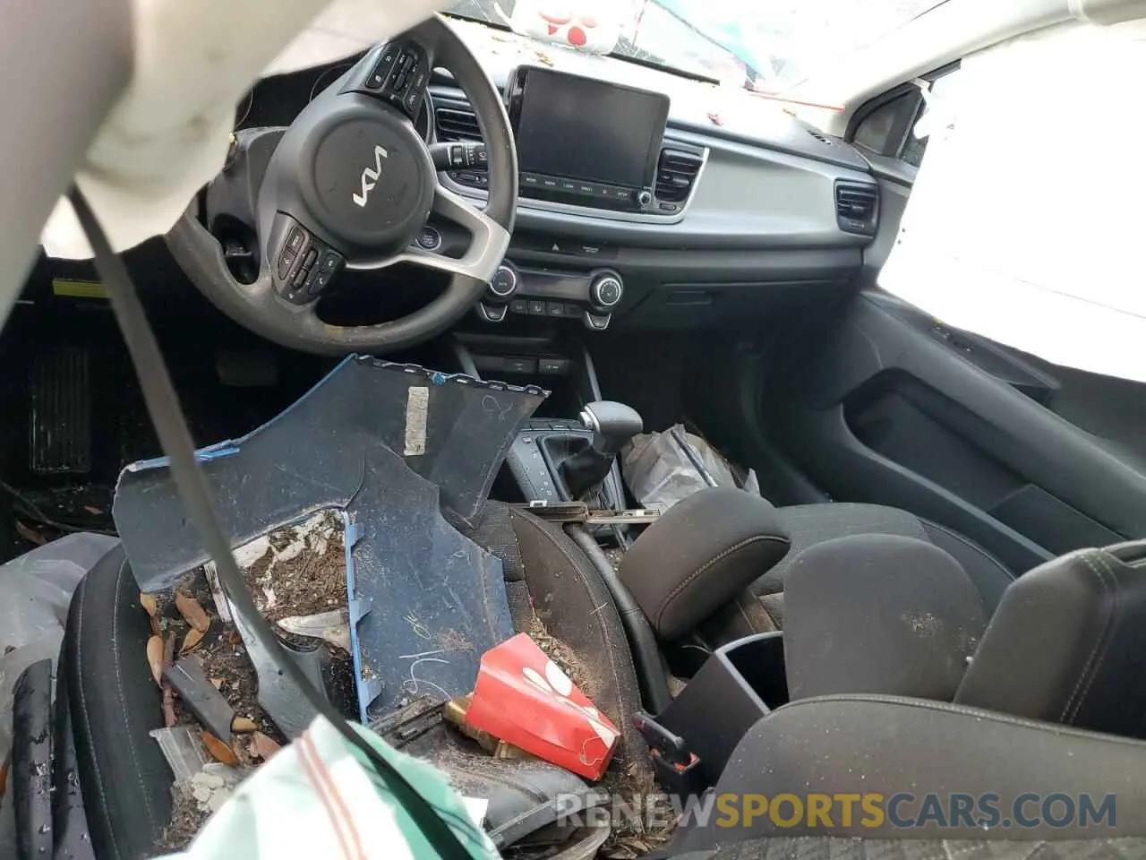8 fotografías del automóvil dañado 3KPA24AD7NE481564 KIA RIO 2022