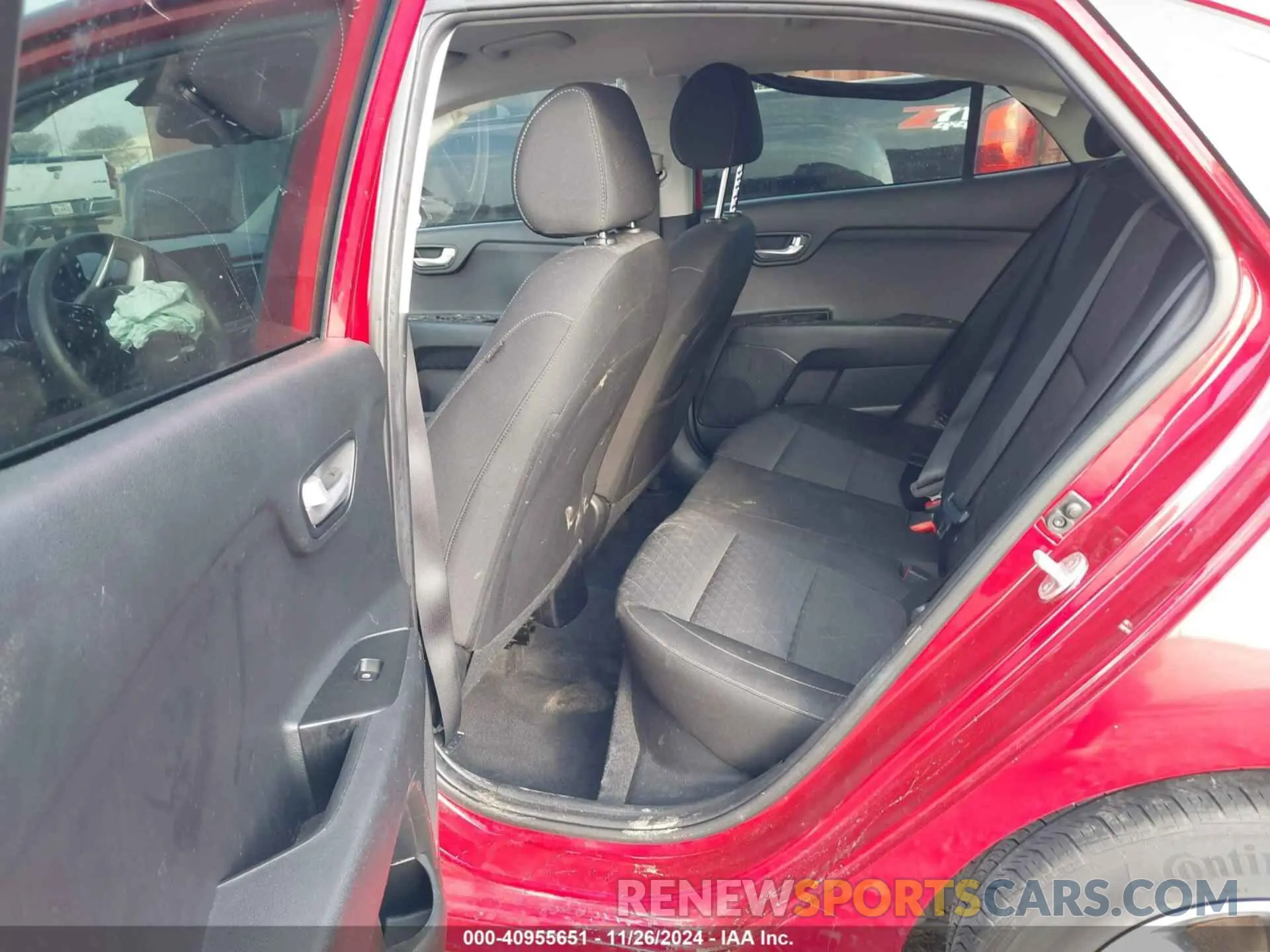 8 fotografías del automóvil dañado 3KPA24AD7NE483413 KIA RIO 2022