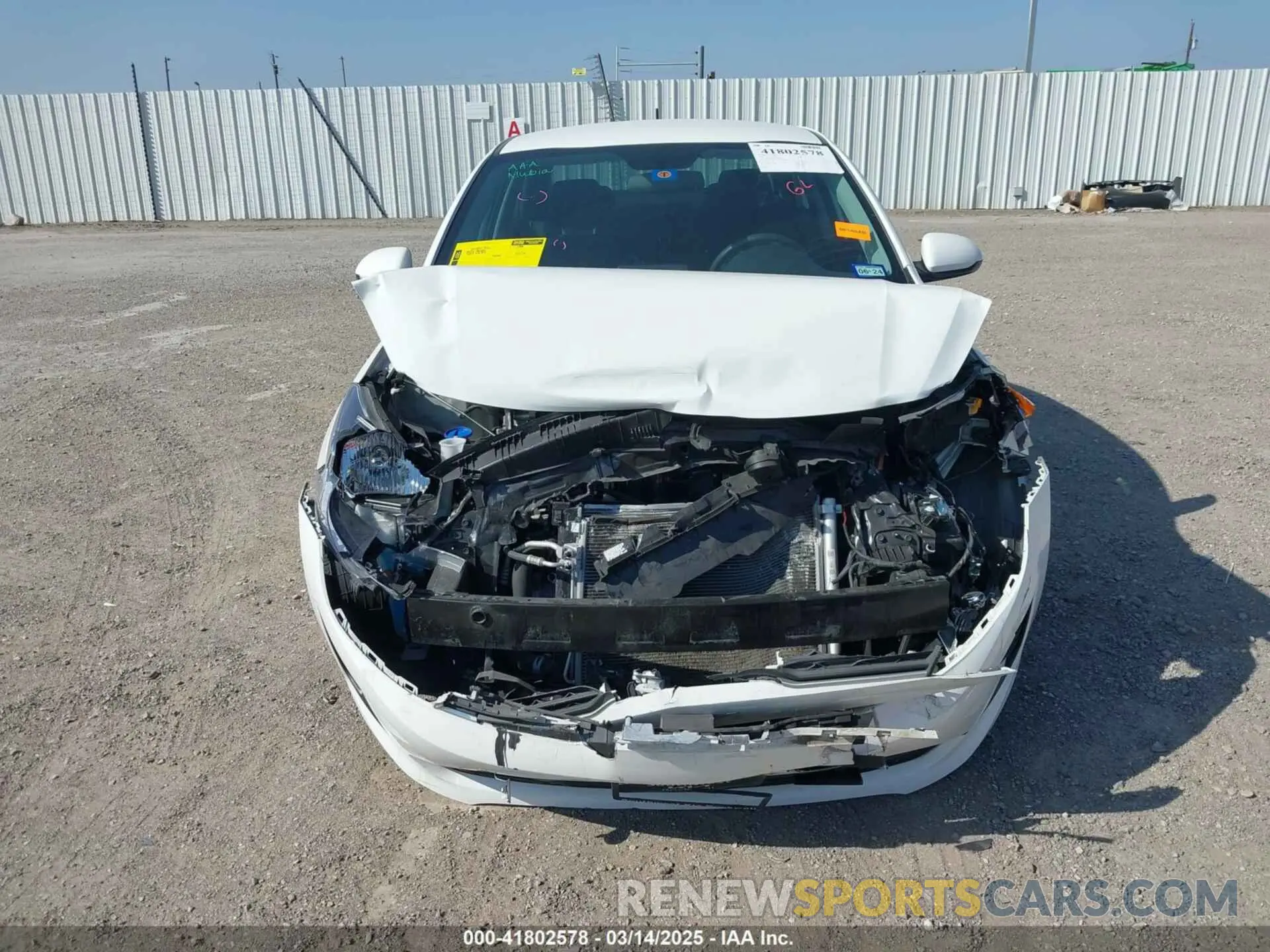 12 fotografías del automóvil dañado 3KPA24AD7NE486800 KIA RIO 2022