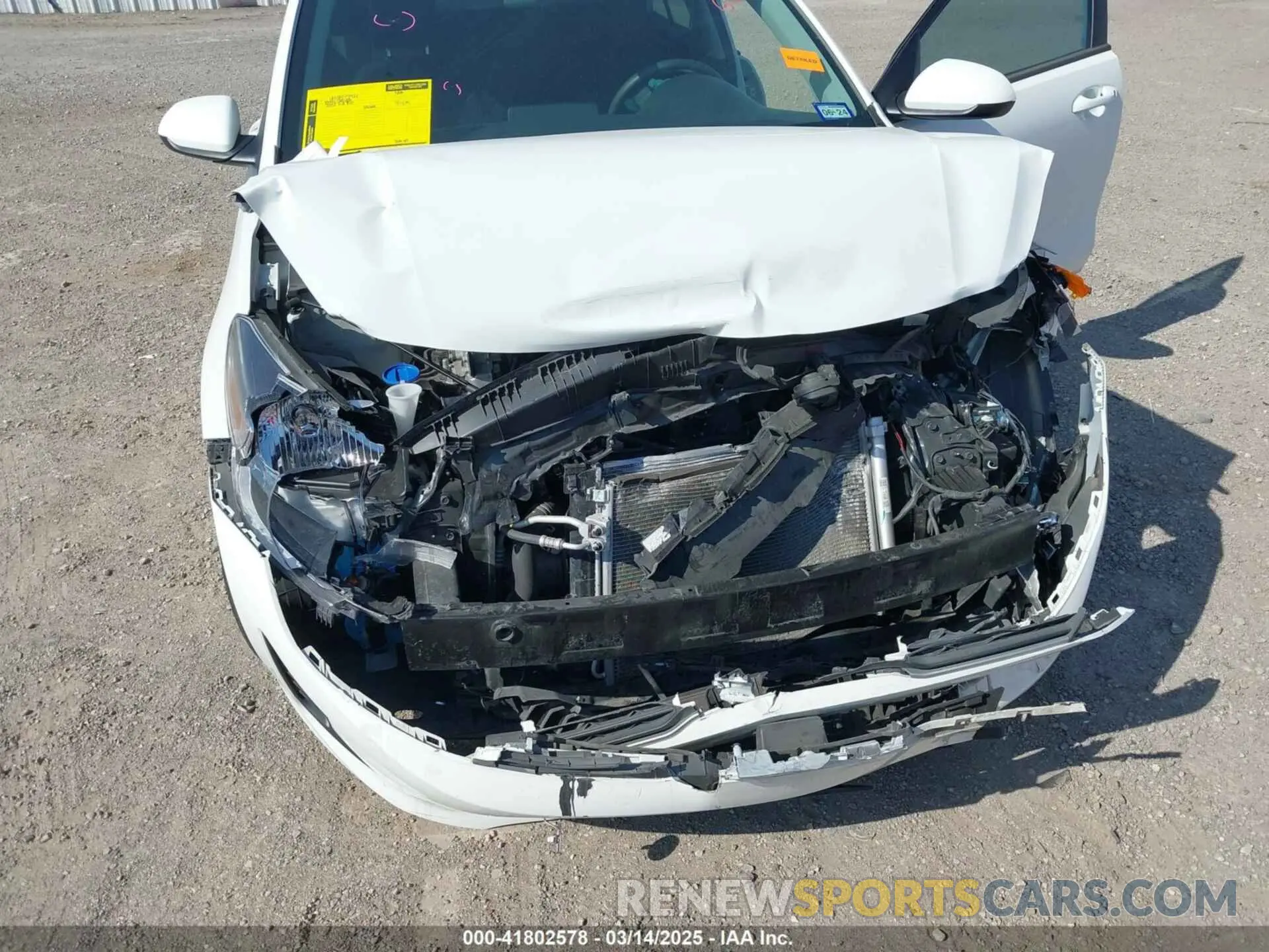 6 fotografías del automóvil dañado 3KPA24AD7NE486800 KIA RIO 2022