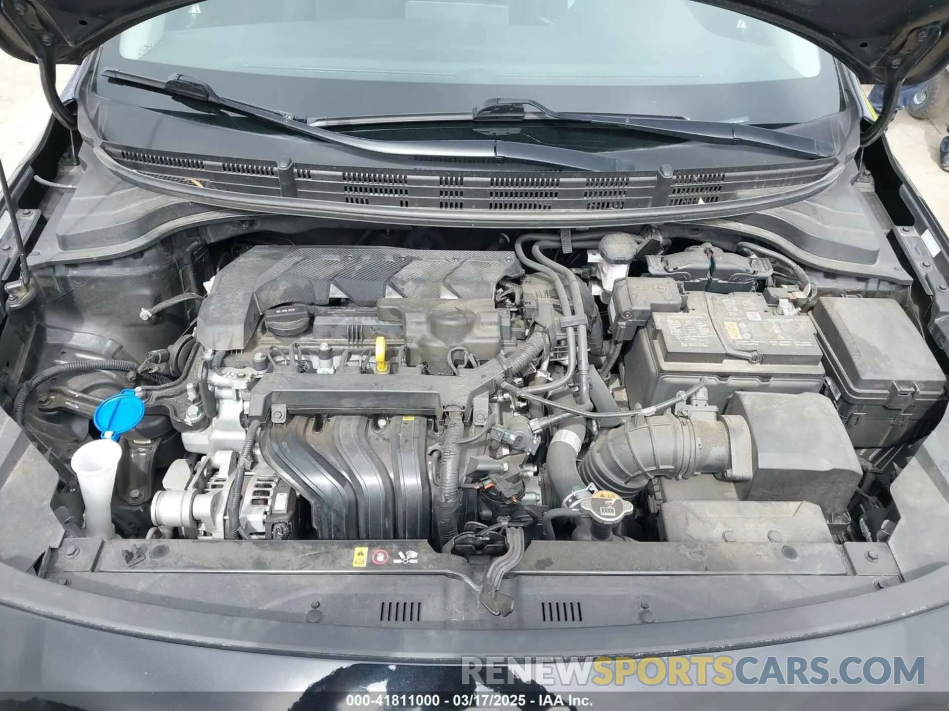 10 fotografías del automóvil dañado 3KPA24AD8NE453885 KIA RIO 2022