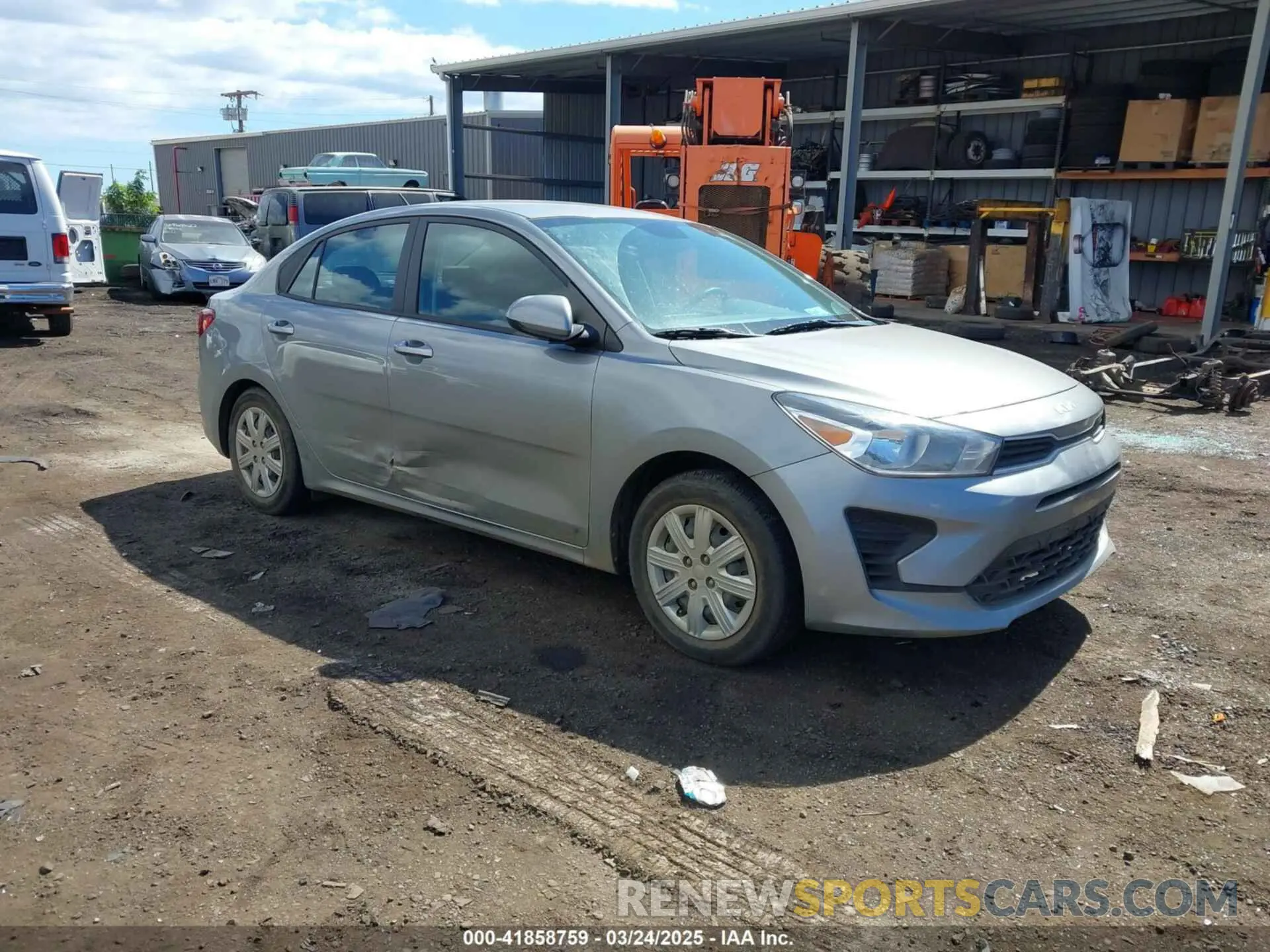 1 fotografías del automóvil dañado 3KPA24AD8NE462148 KIA RIO 2022