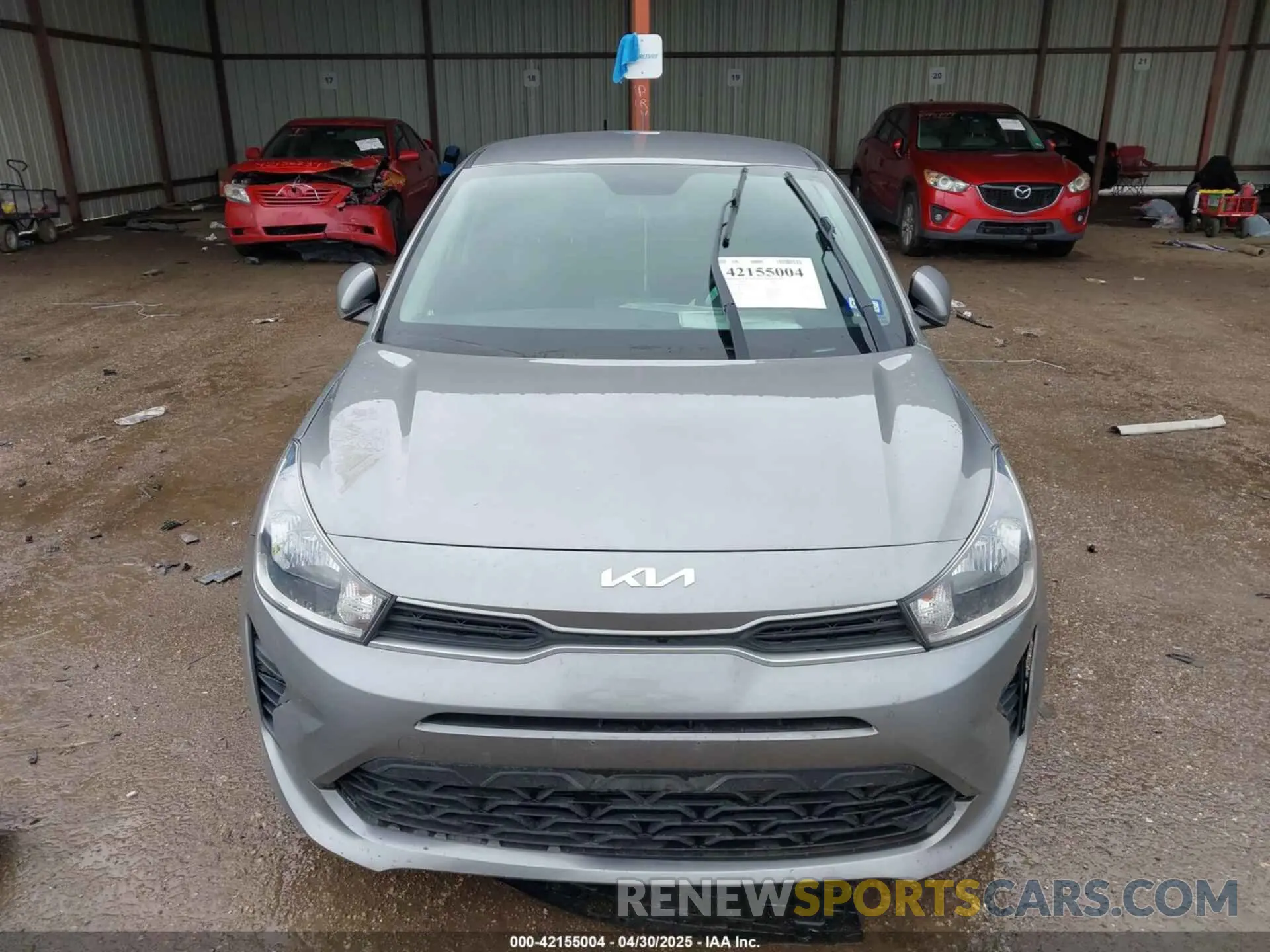 12 fotografías del automóvil dañado 3KPA24AD9NE478004 KIA RIO 2022