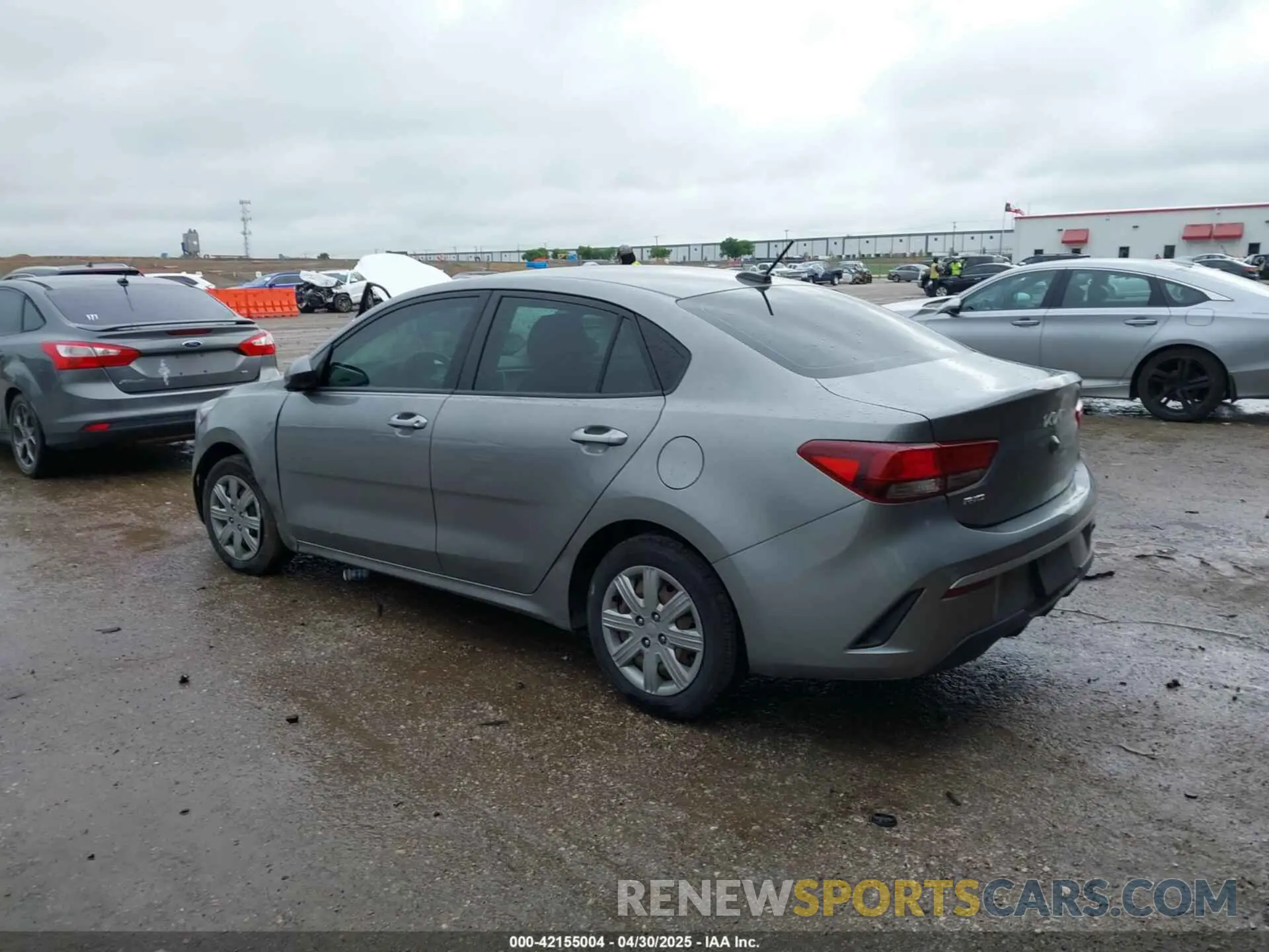3 fotografías del automóvil dañado 3KPA24AD9NE478004 KIA RIO 2022