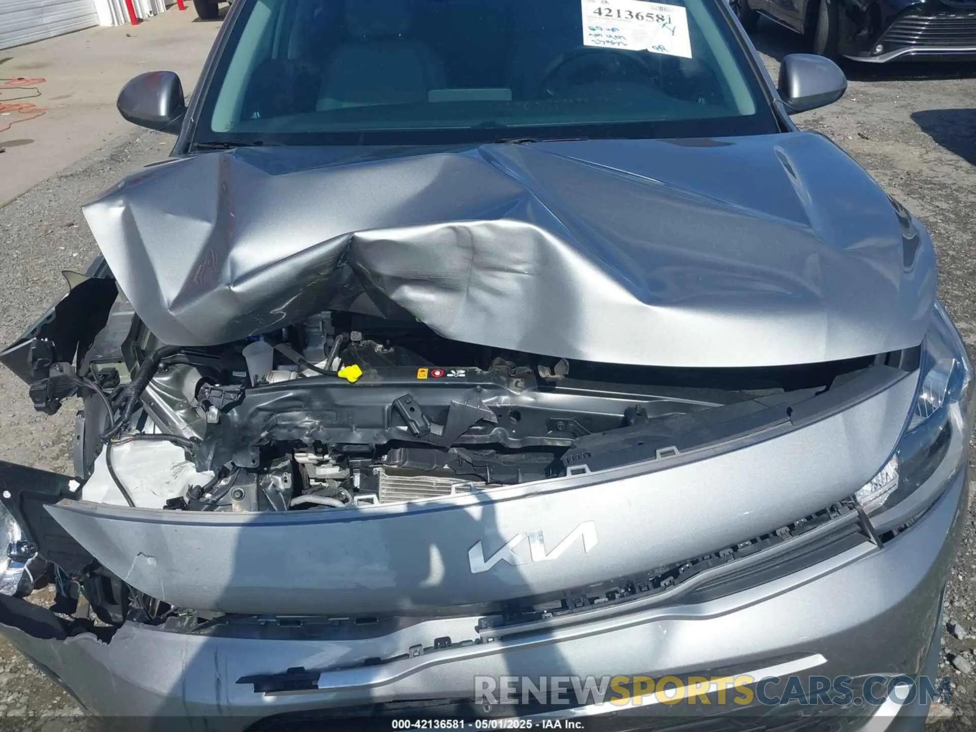 18 fotografías del automóvil dañado 3KPA24AD9NE488029 KIA RIO 2022