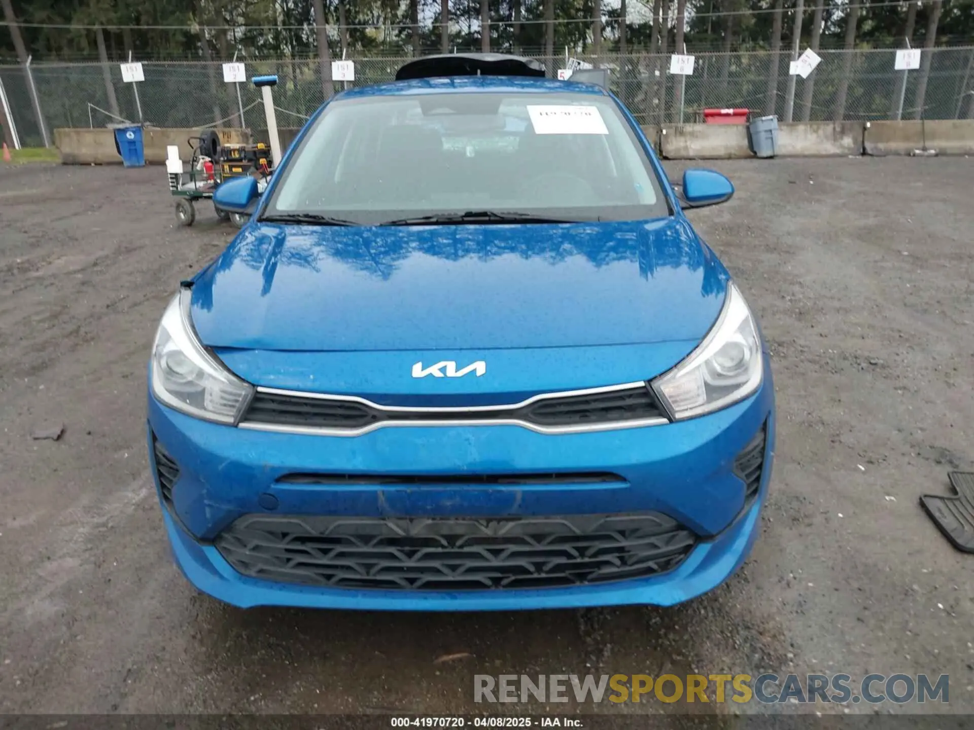 13 fotografías del automóvil dañado 3KPA24AD9NE508022 KIA RIO 2022