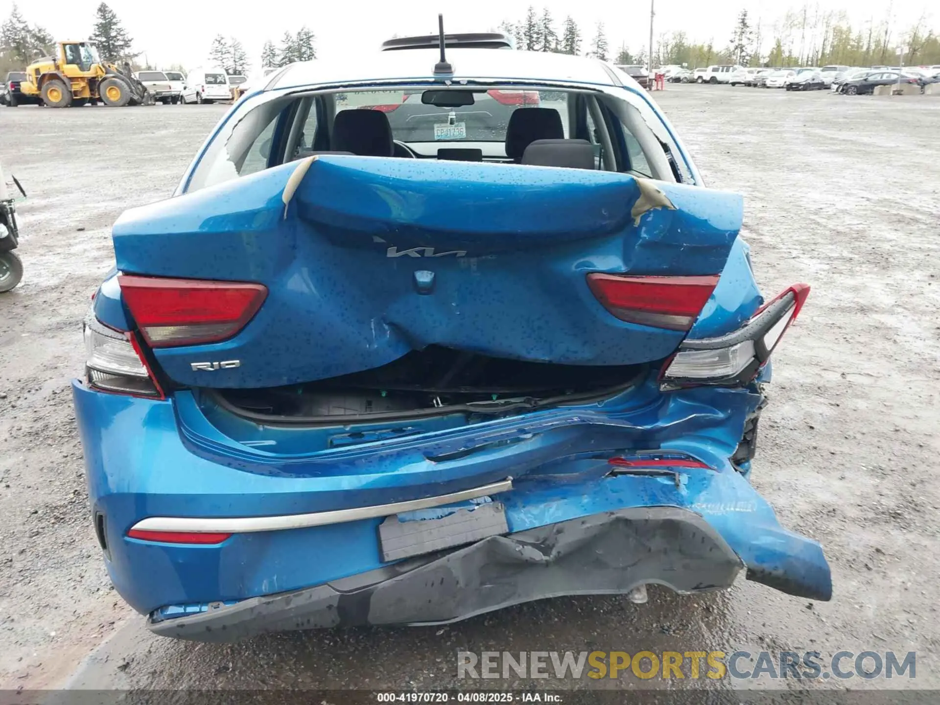 17 fotografías del automóvil dañado 3KPA24AD9NE508022 KIA RIO 2022