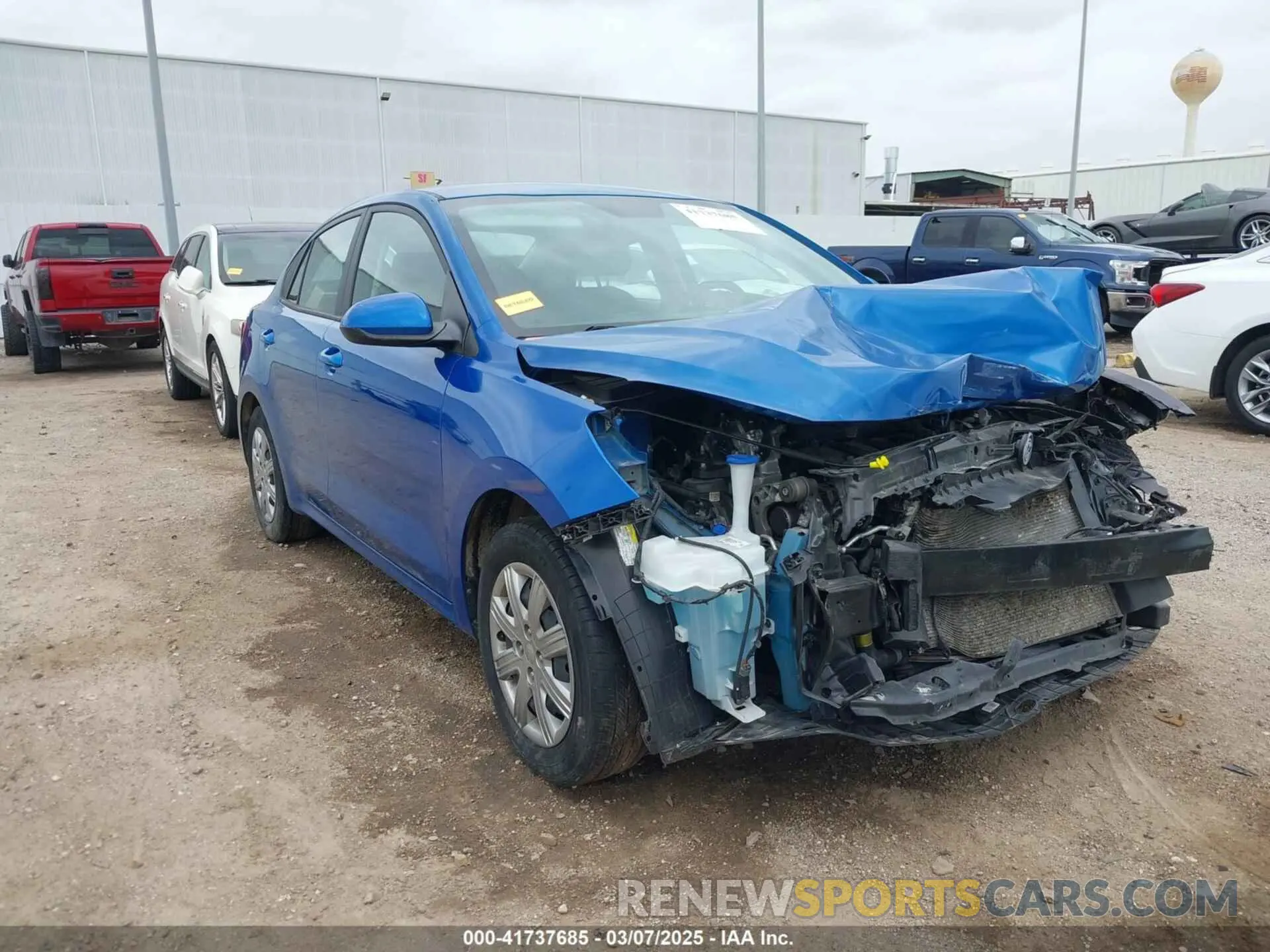 1 fotografías del automóvil dañado 3KPA24ADXNE508756 KIA RIO 2022