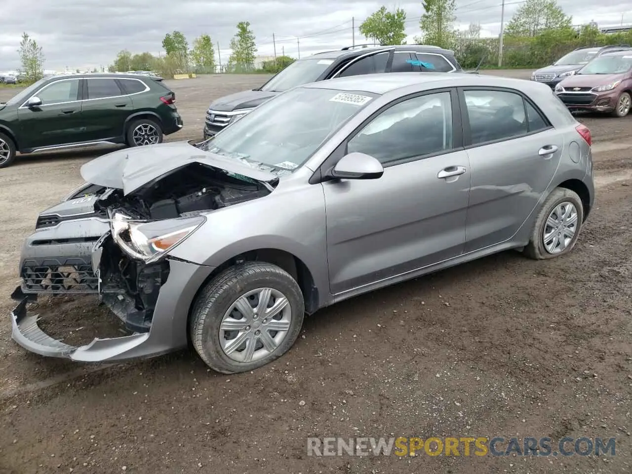 1 fotografías del automóvil dañado 3KPA25AD2NE464225 KIA RIO 2022