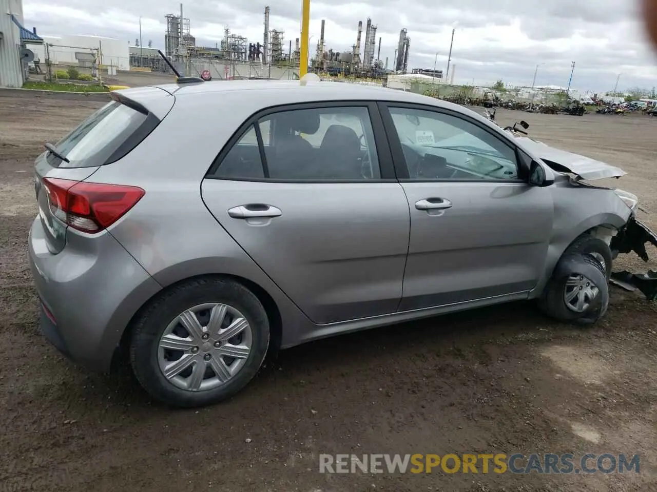 3 fotografías del automóvil dañado 3KPA25AD2NE464225 KIA RIO 2022