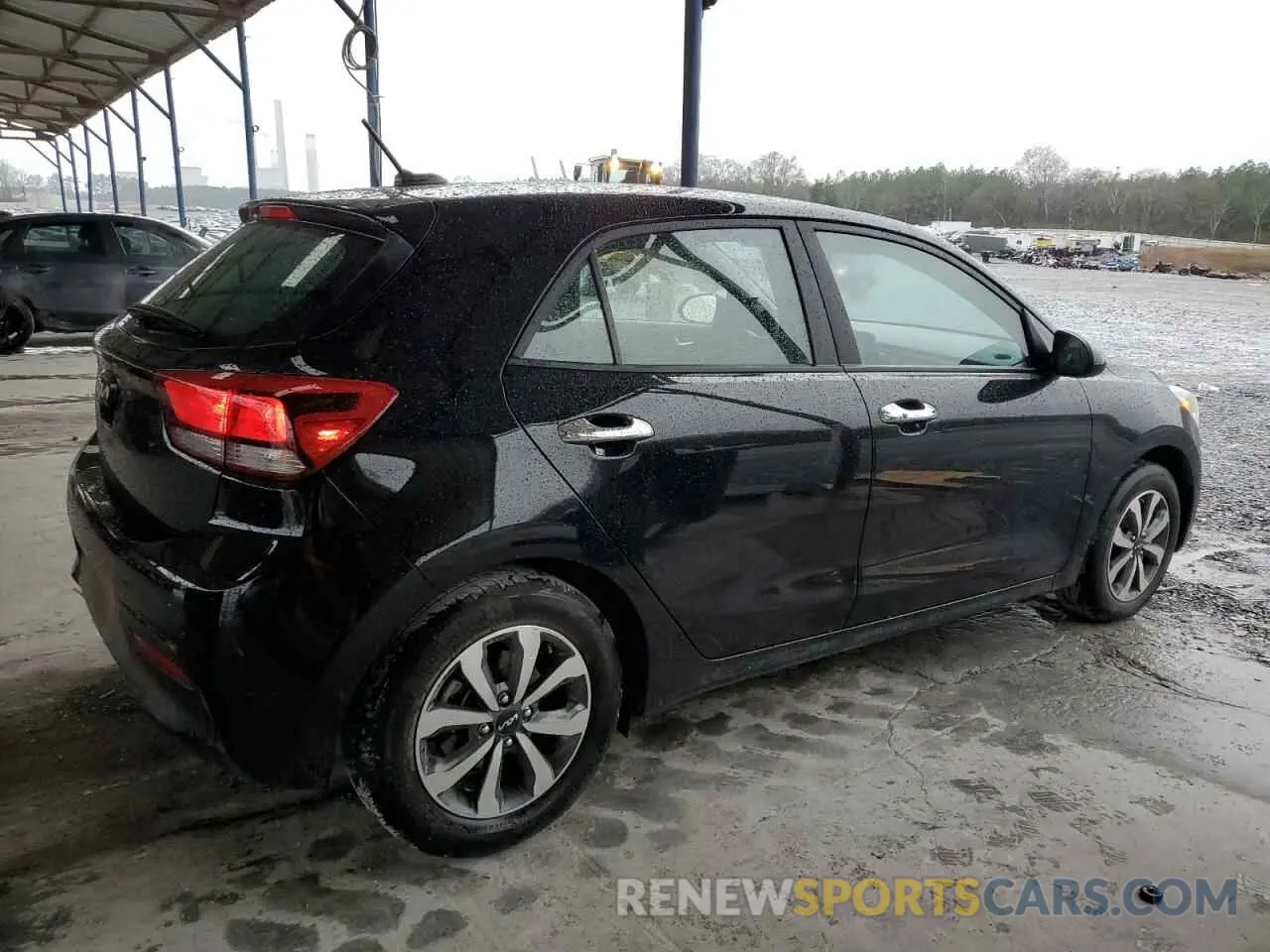 3 fotografías del automóvil dañado 3KPA25AD4NE443585 KIA RIO 2022