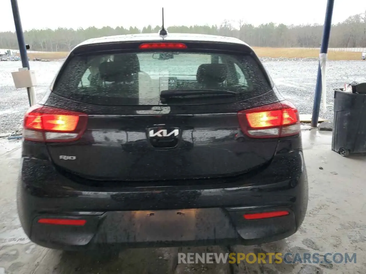 6 fotografías del automóvil dañado 3KPA25AD4NE443585 KIA RIO 2022