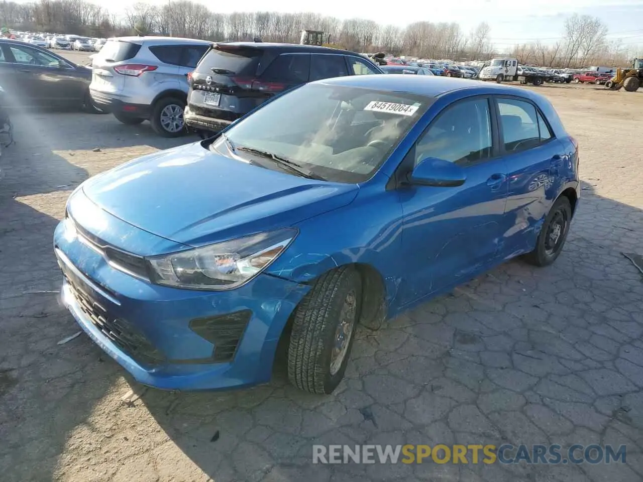 1 fotografías del automóvil dañado 3KPA25AD5NE493301 KIA RIO 2022