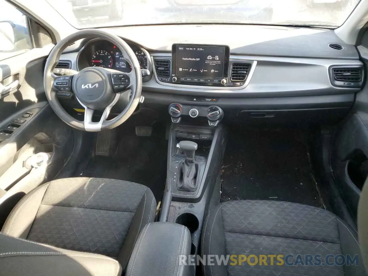 8 fotografías del automóvil dañado 3KPA25AD5NE493301 KIA RIO 2022