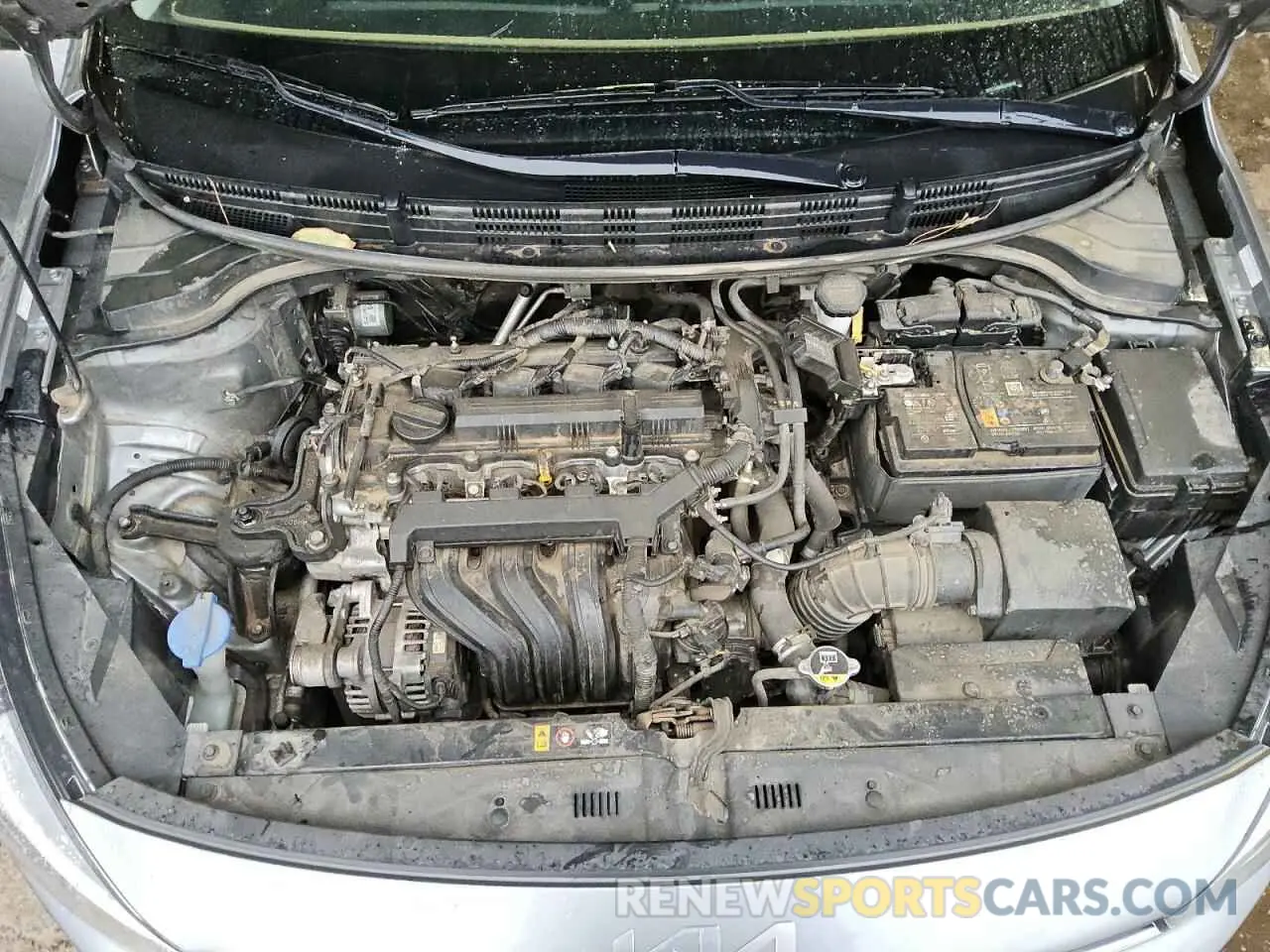 7 fotografías del automóvil dañado 3KPA25AD8NE449406 KIA RIO 2022