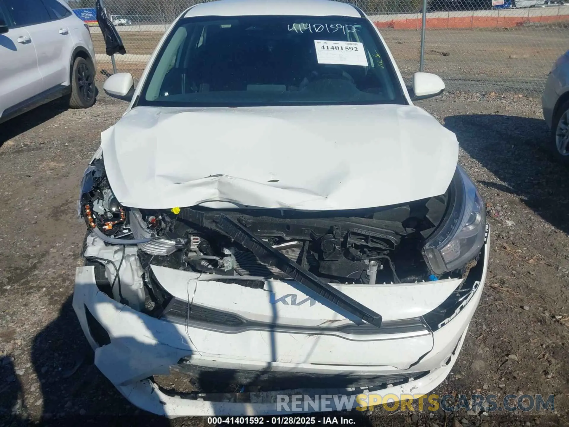 6 fotografías del automóvil dañado 3KPA24AD0PE520787 KIA RIO 2023