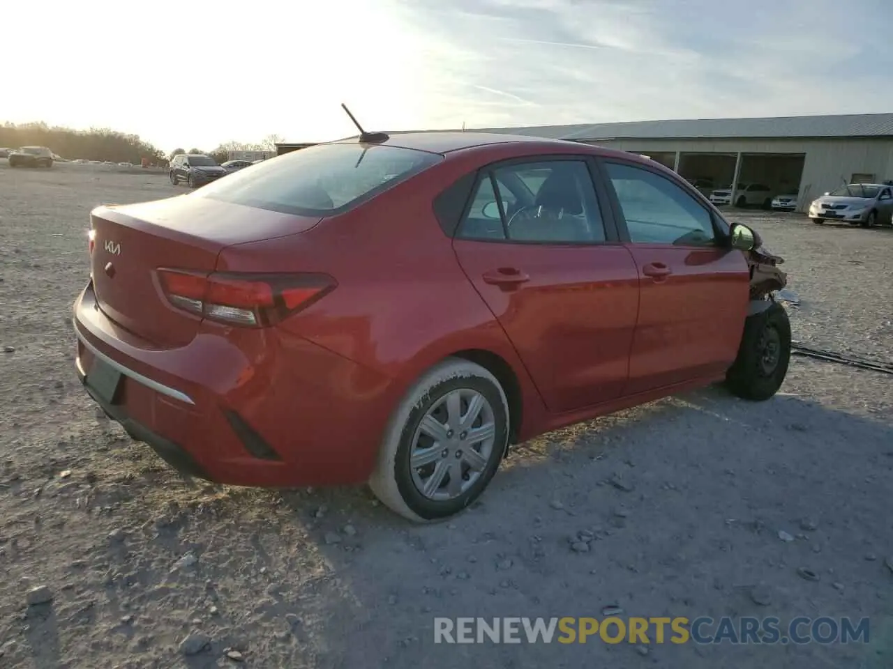 3 fotografías del automóvil dañado 3KPA24AD0PE530560 KIA RIO 2023