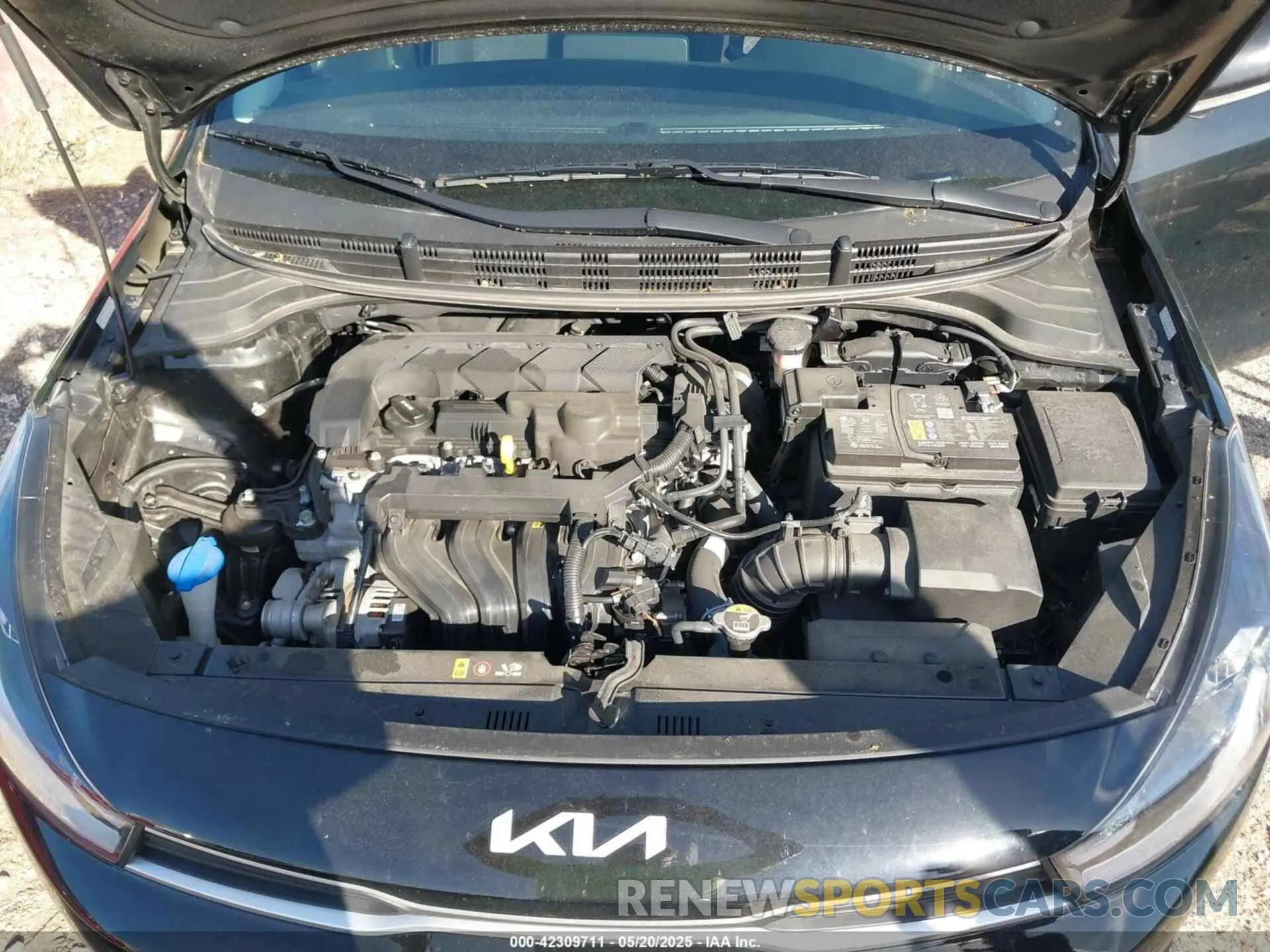10 fotografías del automóvil dañado 3KPA24AD0PE594565 KIA RIO 2023