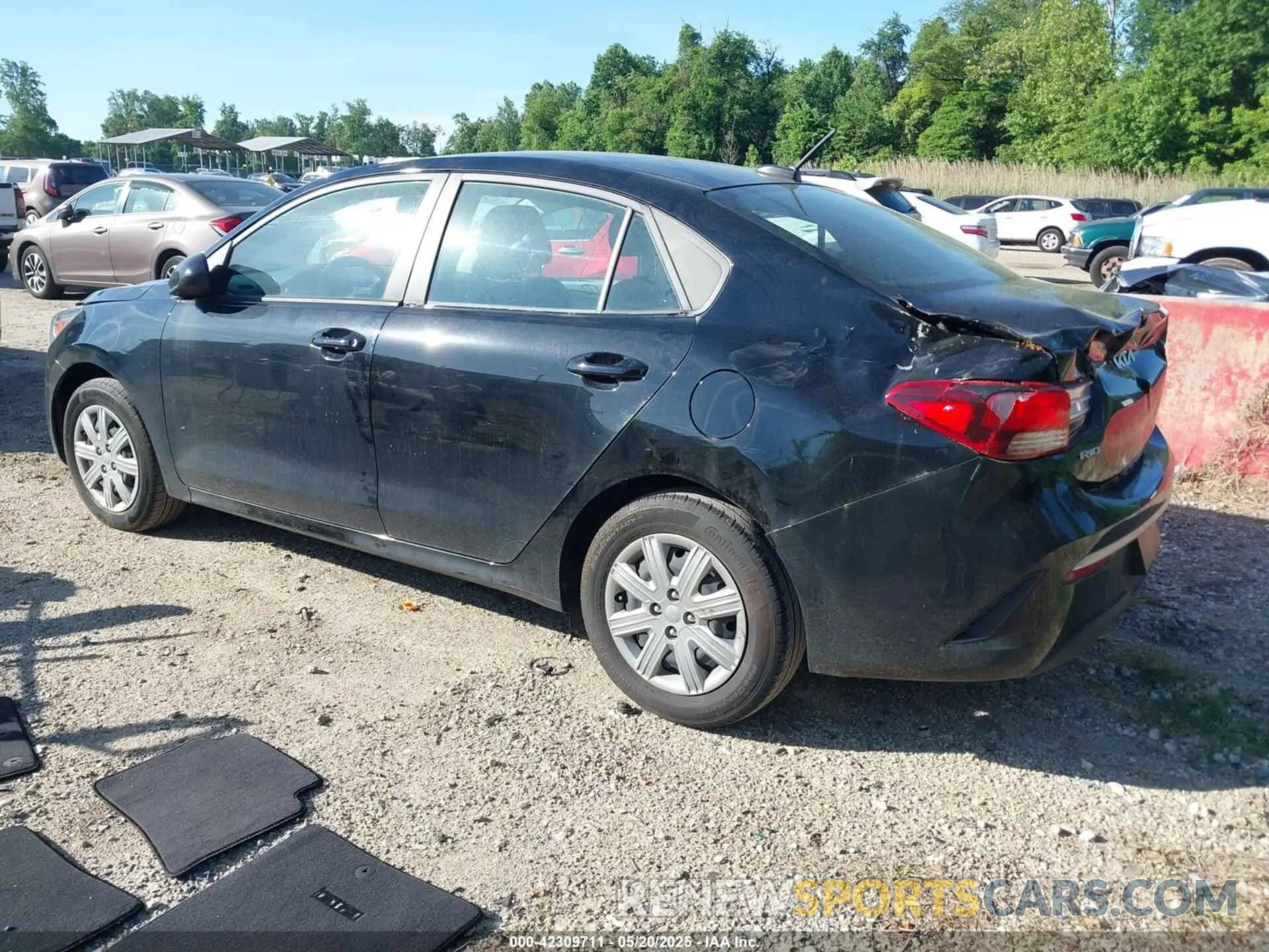 3 fotografías del automóvil dañado 3KPA24AD0PE594565 KIA RIO 2023