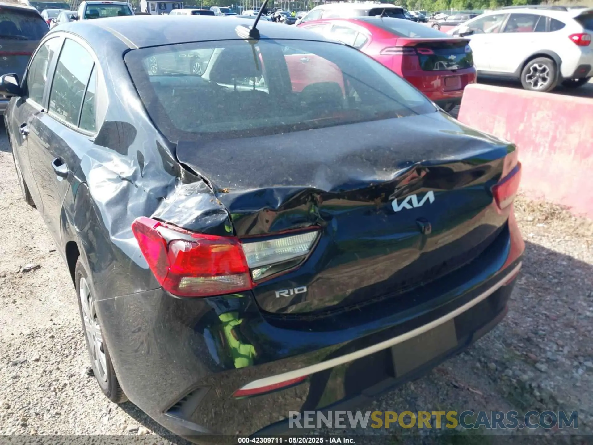 6 fotografías del automóvil dañado 3KPA24AD0PE594565 KIA RIO 2023