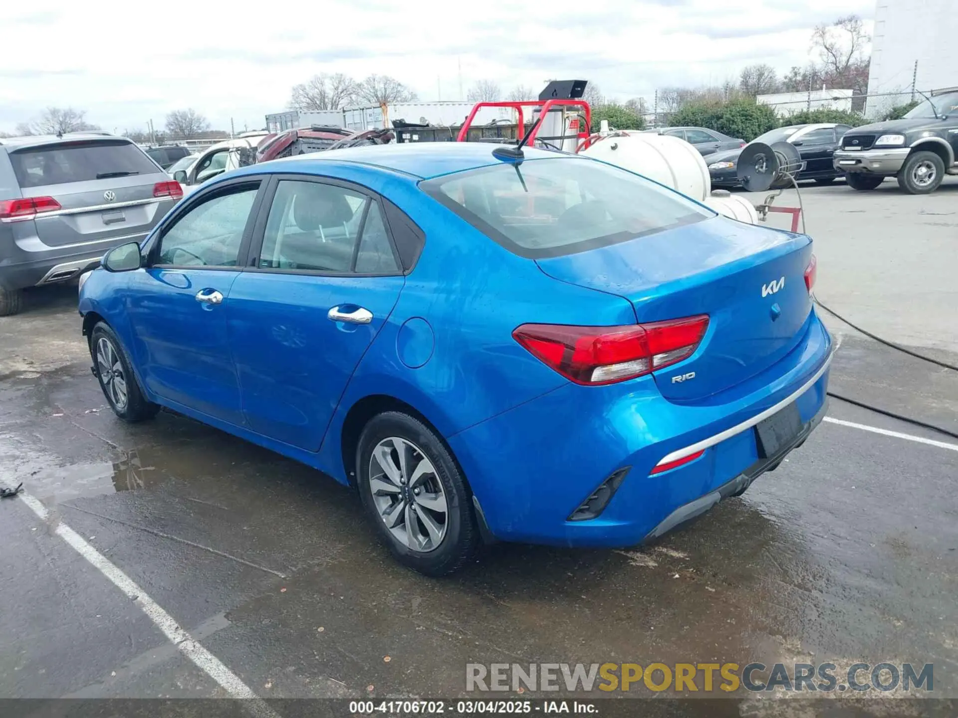 3 fotografías del automóvil dañado 3KPA24AD0PE594744 KIA RIO 2023